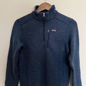 Patagonia Kids Better Sweater 1/4 Zip Pullover XL
